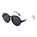 Retro with Metal Bar PC Frame Sunglass